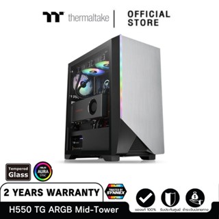 Thermaltake - H550 TG ARGB Mid-Tower Chassis - Cases (CA-1P4-00M1WN-00)