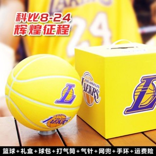 □๑Kobe Basketball Black Mamba Memorial James Lakers No. 24 ในร่มและกลางแจ้งสวมใส่ตัวอักษรหมายเลข 7 เกมสำหรับผู้ใหญ่