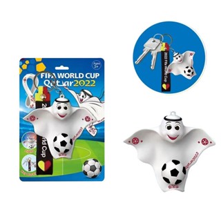 พวงกุญแจ จี้รูปฟุตบอล Qatar World Cup Mascot Souvenir 2022