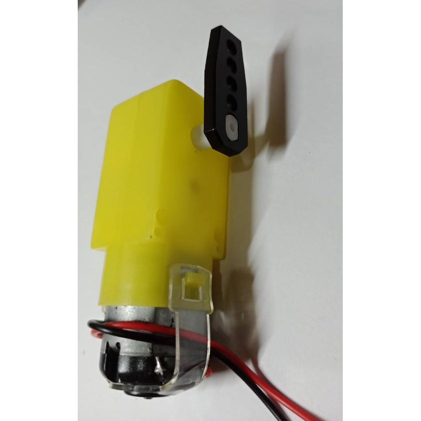 ข้อเหวี่ยงอะคลีลิกหนา 3 mm สำหรับมอเตอร์เหลือง - รูปที่ 2