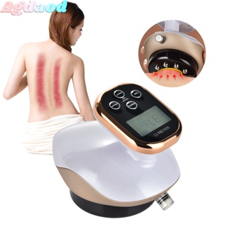 Smart Wireless Scraping Massager Cupping EMS Vacuum Suction Guasha Fat Burner Body Slimming Anti Cellulite Therapy Tool