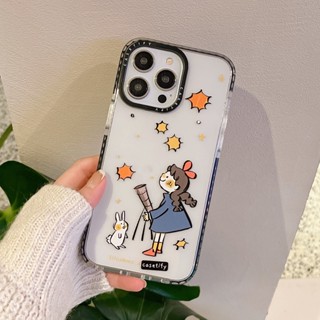 【liliuhms】Casetify เคสโทรศัพท์ซิลิโคน TPU ใส แบบนิ่ม กันกระแทก สําหรับ iPhone 14 Pro Max 13 Pro 12 11 Pro Max 11 XR X XS Max 12