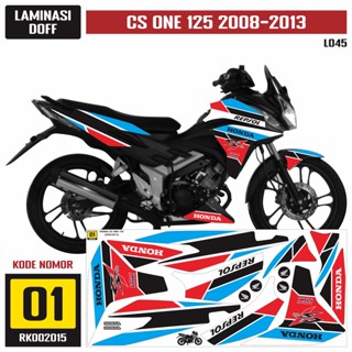 สติกเกอร์รูปลอก สําหรับ Honda CS1 125 2008-2013 RK002015 เคลือบเงา / doff พร้อมทั้งหมด