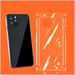 ฟิล์มกันรอยรอบตัวเครื่องใส ฟิล์มใส ฟิล์มกันรอยหลัง for iphone 14 Pro Max 13 13PRO 13PROMax 11 11promax 12 pro max