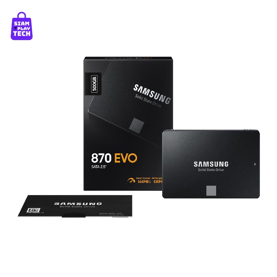 SAMSUNG SSD 870 EVO SATA III 2.5'' 250GB / 500GB / 1TB (เอสเอสดี)
