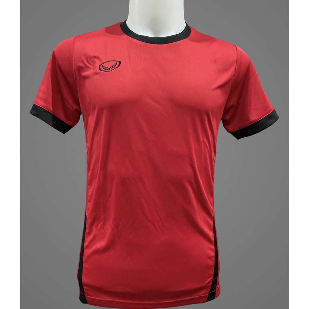 เสื้อกีฬาคอกลม เสื้อฟุตบอลคอกลม Grand Sport 11-489 ครับ ราคา ถูกที่สุด ดีลบีเคเค แกลเลอรีภาพที่ 2