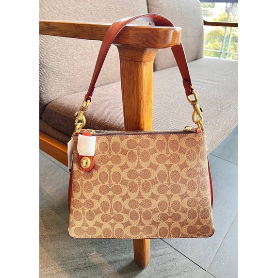COACH DOUBLE ZIP SHOULDER BAG Shopee Thailand