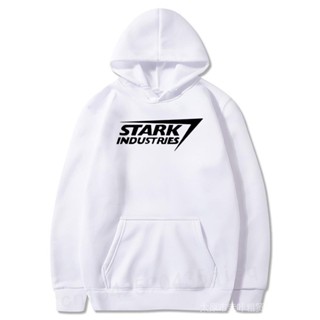 เสื้อโค้ทกันหนาว แขนยาว มีฮู้ด ผ้าโพลีเอสเตอร์ พิมพ์ลาย Stark Industries แฟชั่นฤดูใบไม้ร่วง และฤดูหนาว สําหรับผู้ชาย 2021