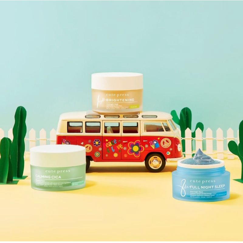 Cute Press Sale Sleeping Mask 3 สูตร ขนาด 50 กรัม kawaiipcy ThaiPick