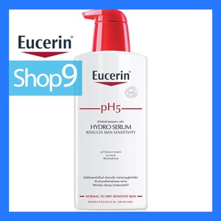 Eucerin pH5 Hydro Serum 400 ml หมดอายุ 2024 ยูเซอรีน ไฮโดร ซีรั่ม 400 มล