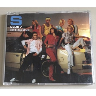 ซีดีซิงเกิ้ล ของแท้ ลิขสิทธิ์ มือ 2 สภาพดี...199 บาท “S Club 7” ซิงเกิ้ล "Dont Stop Movin"*แผ่นMade In EU*