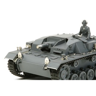 [ชุดโมเดลสเกลประกอบเอง] TAMIYA 25143 1/35 GERMAN STURMGESCHUTZ III AUSFB (w/ABER® PHOTO-ETCHED PARTS) โมเดลทามิย่าแท้...