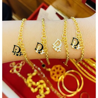 KMDGold สร้อยข้อมือ ลายโซ่แฟนซี สินค้าทองแท้พร้อมใบรับประกัน