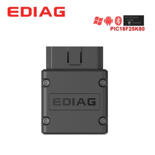 Ediag P02 ELM327 เครื่องสแกนเนอร์วินิจฉัย บลูทูธ V1.5 PIC18f25k80 elm 327 สําหรับยานพาหนะ OBDII OBD2 android Torque icar2