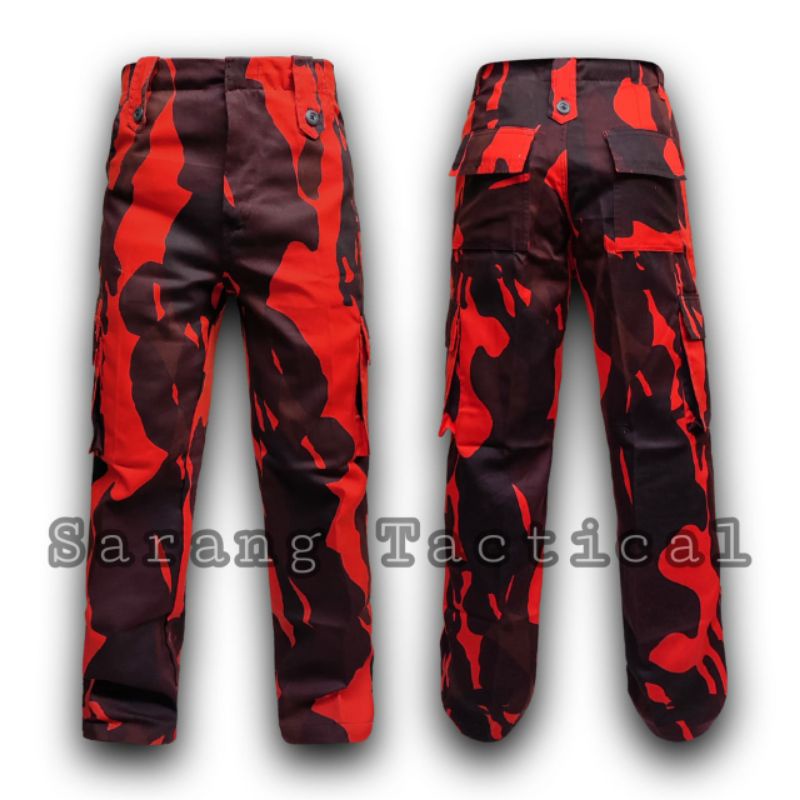 Pancasila Youth Striped Pants/ pdl pp Pants/ pancasila Youth