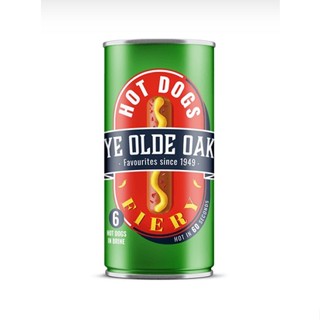 Fiery chilli hot dogs 560g - Ye olde oak