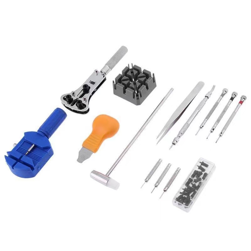 14อมนาฬิกาเครื่องมือซ่อมนาฬิกาชุดอุปกรณ์ซ่อณ์ซ่นาฬิกา14ชิ้นพร้อมกระเป๋าเก็บอุปกรณ์สีดำ ซ่อมนาฬิกา ซ่อมนาฬิกา