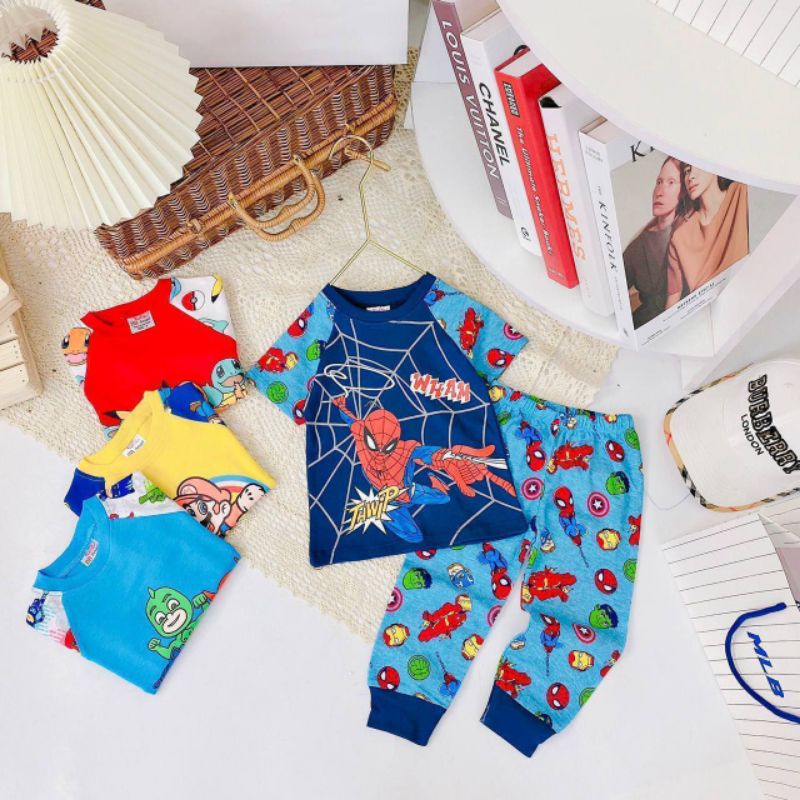 BB ANGLE ชุดนอนเด็กผู้ชาย / เด็ก 5-10 ปี KIDS ชุดนอน SET