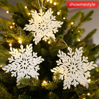 SMS Christmas Snowflake Pendant Xmas Tree Ornament Three-dimensional Snowflakes Decoration Party Supplies Home Decor R9X1