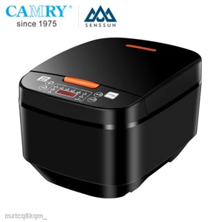 ♗CAMRY หม้อหุงข้าวไฟฟ้า  หม้อหุงข้าว ​Rice Cooker 5 ลิตร หม้อหุงข้าวไฟฟ้าอัจฉริยะ หม้อหุงข้าวดิจิตอล-โกลด