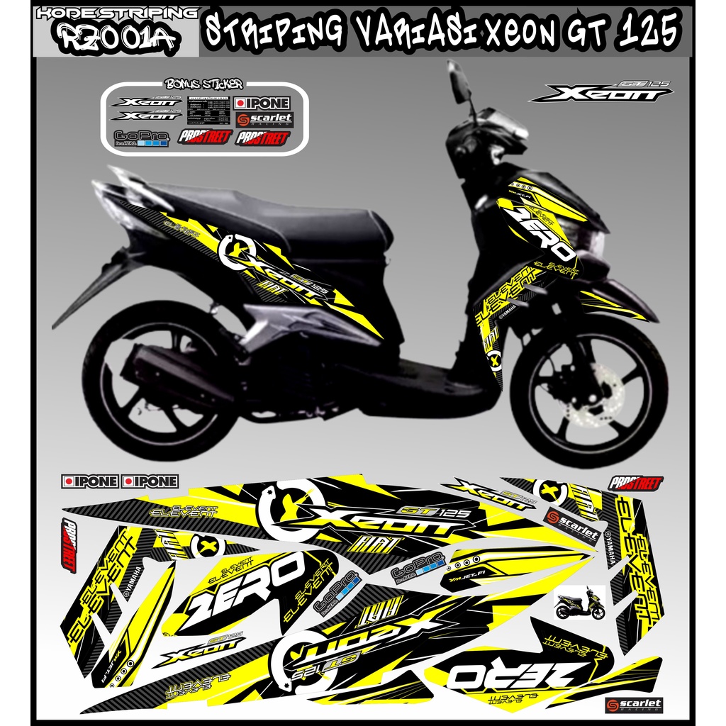 Xeon gt 125 triping / xeon gt 125 decal / xeon gt 125 variation