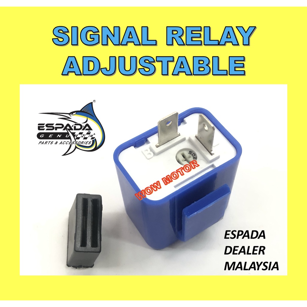 ESPADA FLASH RELAY ADJUSTABLE ESPADA SIGNAL RELAY ADJUST WINKLE RELAY ESPADA ADJUSTABLE RELAY SIGNAL