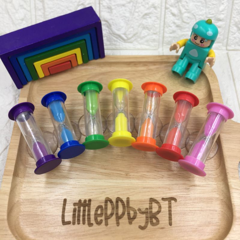 [LPP] 🌈 Rainbow Hourglass นาฬิกาทรายแปรงฟัน นาฬิกาทรายเด็ก ⏳⌛️