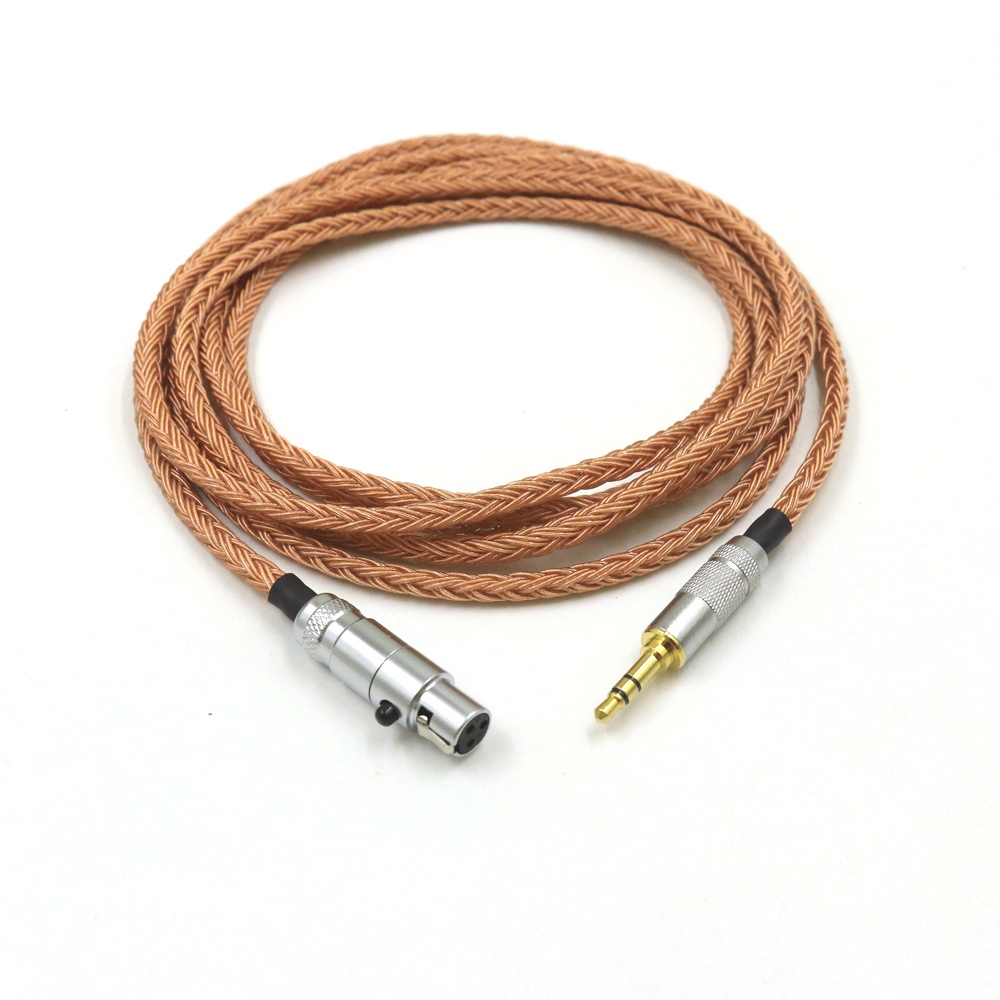 สายเคเบิลหูฟัง 16 แกน ทองแดง 2.5 มม. 4.4 มม. XLR สําหรับ AKG Q701 K702 K271 K272 K240 K141 K712 K181 K267 K712