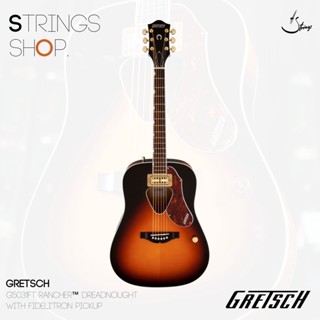 กีตาร์โปร่ง	Gretsch	G5031FT Rancher™ Dreadnought With Fidelitron Pickup