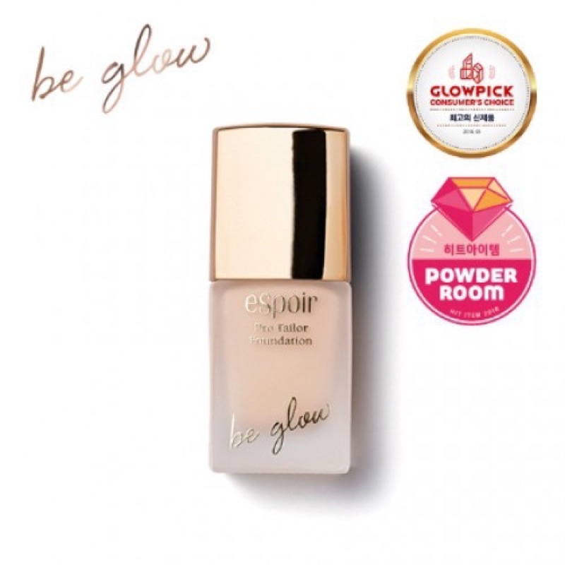 ESPOIR PRO TAILOR FOUNDATION BE GLOW SPF25 PA++ Shopee Thailand