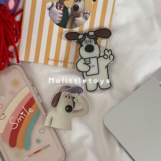 🐶พรีออเดอร์🐶~ กริ๊บต๊อกติดหลังโทรศัพท์มือถือลายน้องหมาน่ารักมุ้บมิ้บ ~