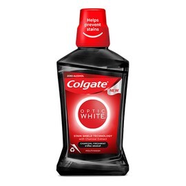 น้ำยาบ้วนปากคอลเกต optic white colgate mouthwash