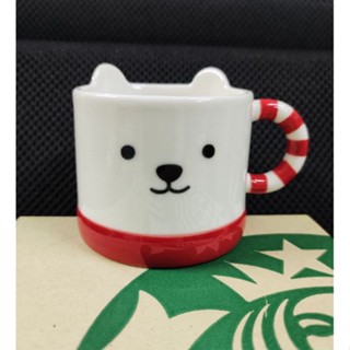 Starbucks แก้ว mug Santa Bear 3oz.