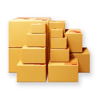 กล่องพัสดุ กล่องไปรษณีย์ เบอร์ 00 0 0+4 A AA AB 2A B 2B C CD 2D  20ใบ ราคาถูก ส่งฟรีทันที