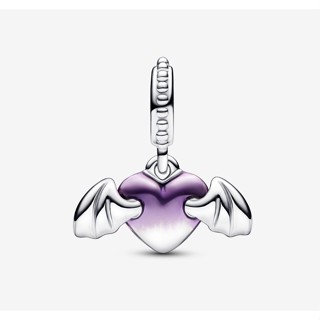 [พร้อมส่ง สินค้าแท้ 💯] Pandora Vampire Winged Heart Dangle Charm