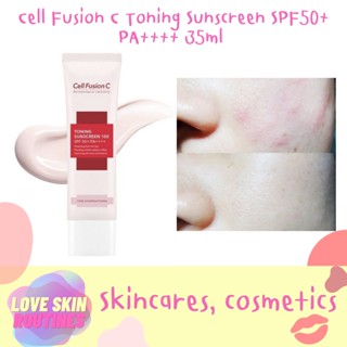 Cell Fusion C Toning Sunscreen SPF50+ PA++++ 35ml