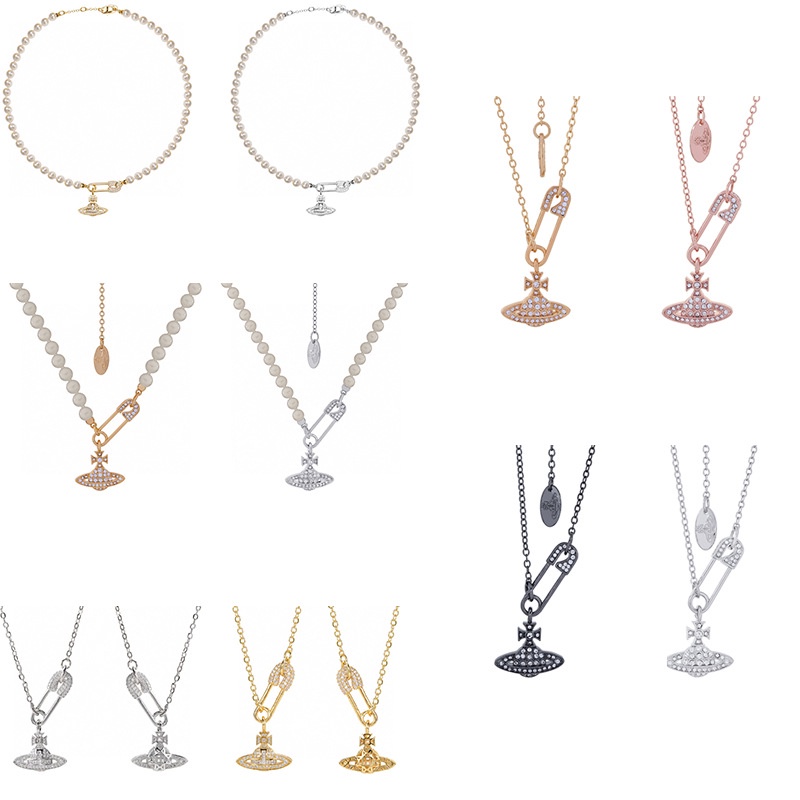 Kenzero Viviene Westwod Saturn Classic Pin Series สร้อยคอประณีต