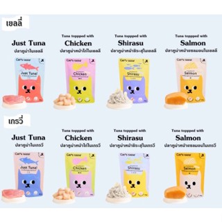 Cat s Taste Cat Pouch อาหารเปียกแมว ขนาด 75g. (ยกโหล 12 ซอง)