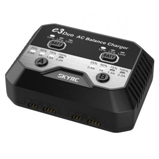 SKYRC E3 DUO AC DUAL BALANCE CHARGER (US PLUG)