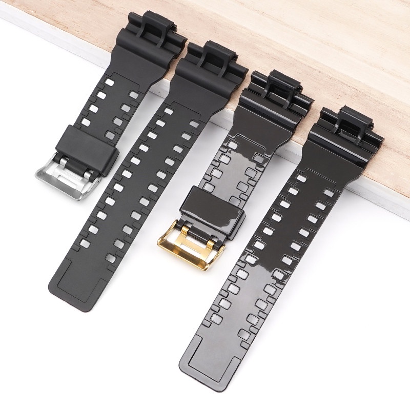 สายนาฬิกาข้อมือซิลิโคนเรซิ่น 16 มม. อุปกรณ์เสริม สําหรับ Casio G-SHOCK GA-100 110 140 200 400 700 GD-100 G-8900 GW-8900