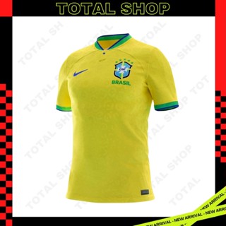 Brazil 2022/23 Home Player Jersey เสื้อบอลทีมชาติบราซิล เสื้อทีมชาติบราซิล2023