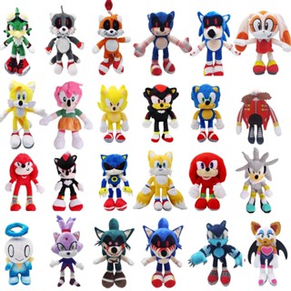 ตุ๊กตาฟิกเกอร์ Sonic The Hedgehog Shadow Amy Rose Knuckle Tail ของเล่นสําหรับเด็ก