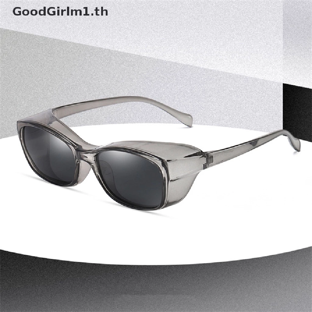 Goodgirlm1 แว่นตา ป้องกันลม ทราย หมอกควัน ป้องกันแสงสีฟ้า