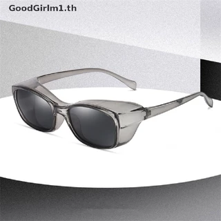 Goodgirlm1 แว่นตา ป้องกันลม ทราย หมอกควัน ป้องกันแสงสีฟ้า