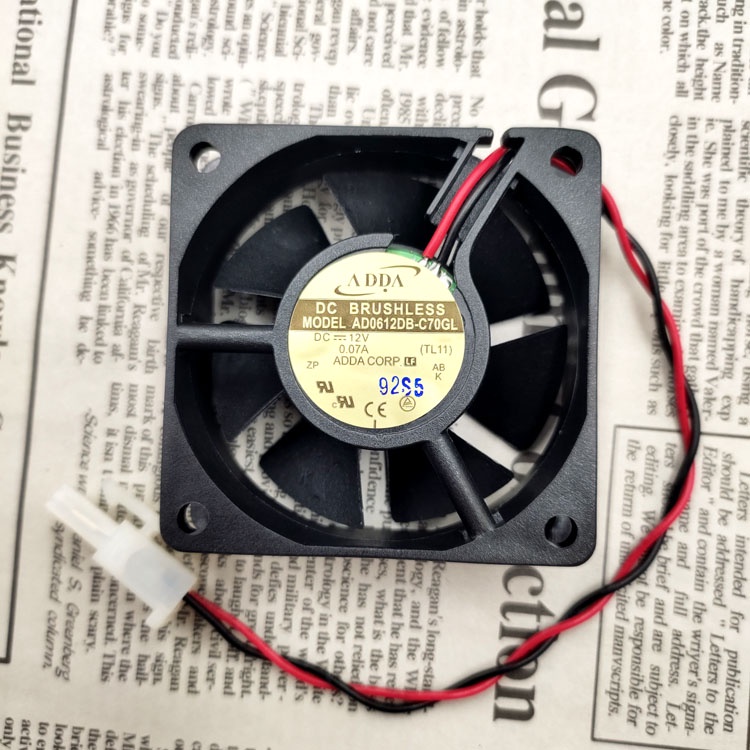YTH AD0612DB-C70GL 6020 12V 0.07A 6CM CASE COOLING FAN