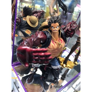 Luffy Gear 4 Special Color ของแท้ JP แมวทอง - Scultures Banpresto [โมเดลวันพีช]