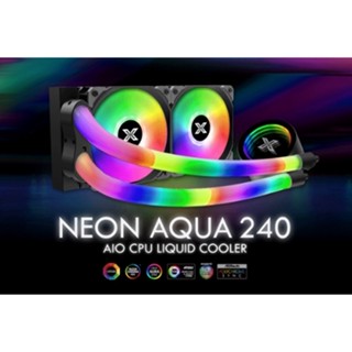 LIQUID COOLING XIGMATEK Neon Aqua 240 ฺBlack