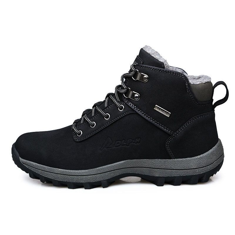 New Men Waterproof Hiking Boots Winter Shoes Trainer Large Size Outdoor Light Weight #4