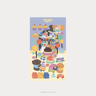 Birthday Party Sticker สติ๊กเกอร์ธีมปาร์ตี้วันเกิด🎂🎈🥳