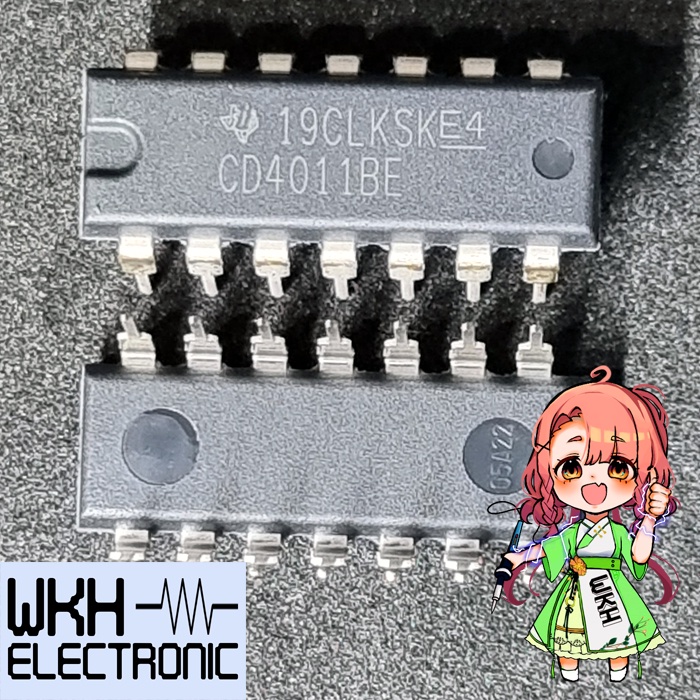 ต้นฉบับ CD4011 CD4011BE HEF4011 HCF4011 TC4011BP DIP14 DIP-14 IC AK70